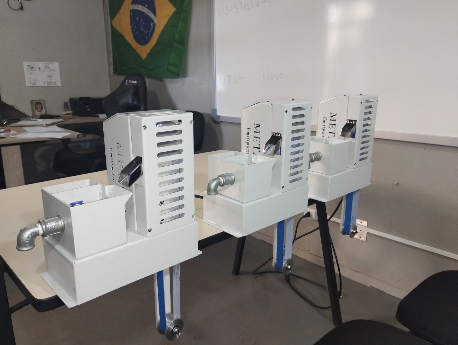 Skimmer para Remoção de Óleo em Fluídos Industriais